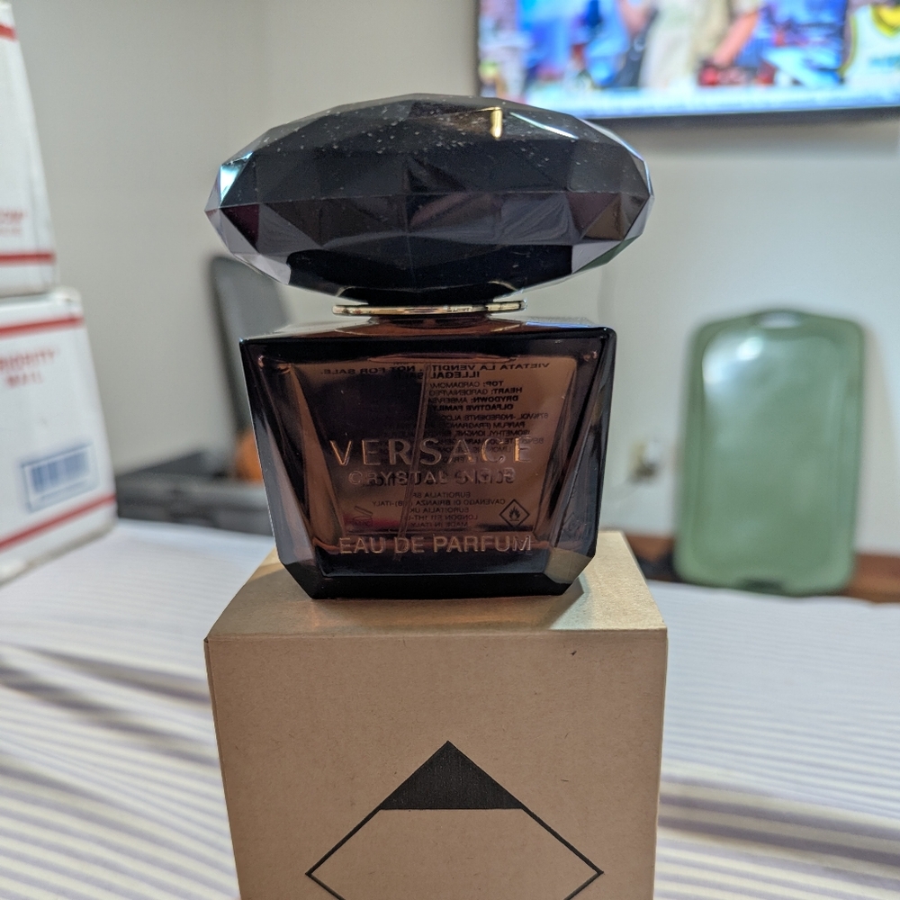 Versace Black Geometric Decor Piece